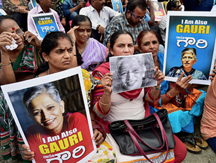 ’Assassination Of Democracy’: Outrage Over Murder Of Bengaluru Journalist Gauri Lankesh